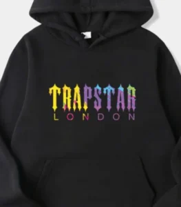 Felpa con cappuccio nera di Trapstar London