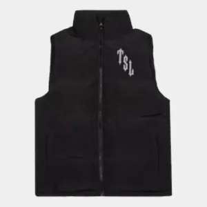 Gilet per tiratori Trapstar nero-riflettente