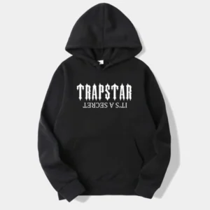 Trapstar It’s Secret Una felpa con cappuccio nera